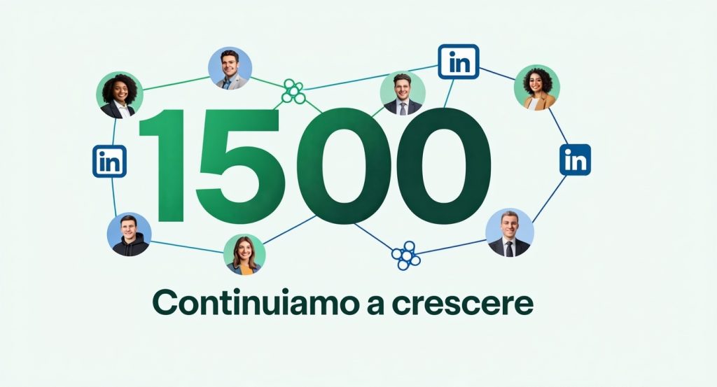 LinkedIn - 1500 followers Comef